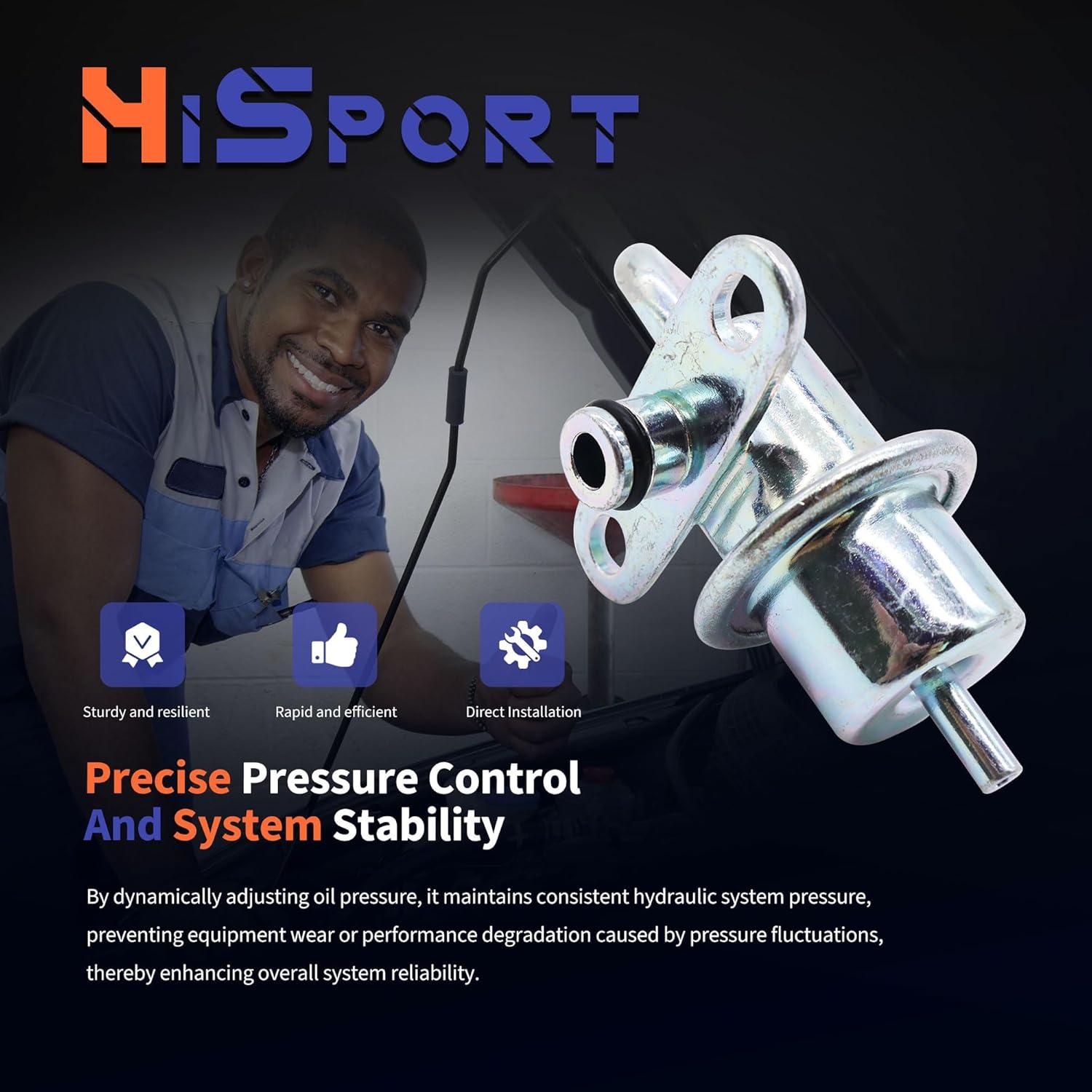 Regulador de Presión de Inyección de Combustible HiSport 23280-62030 Compatible Toyota