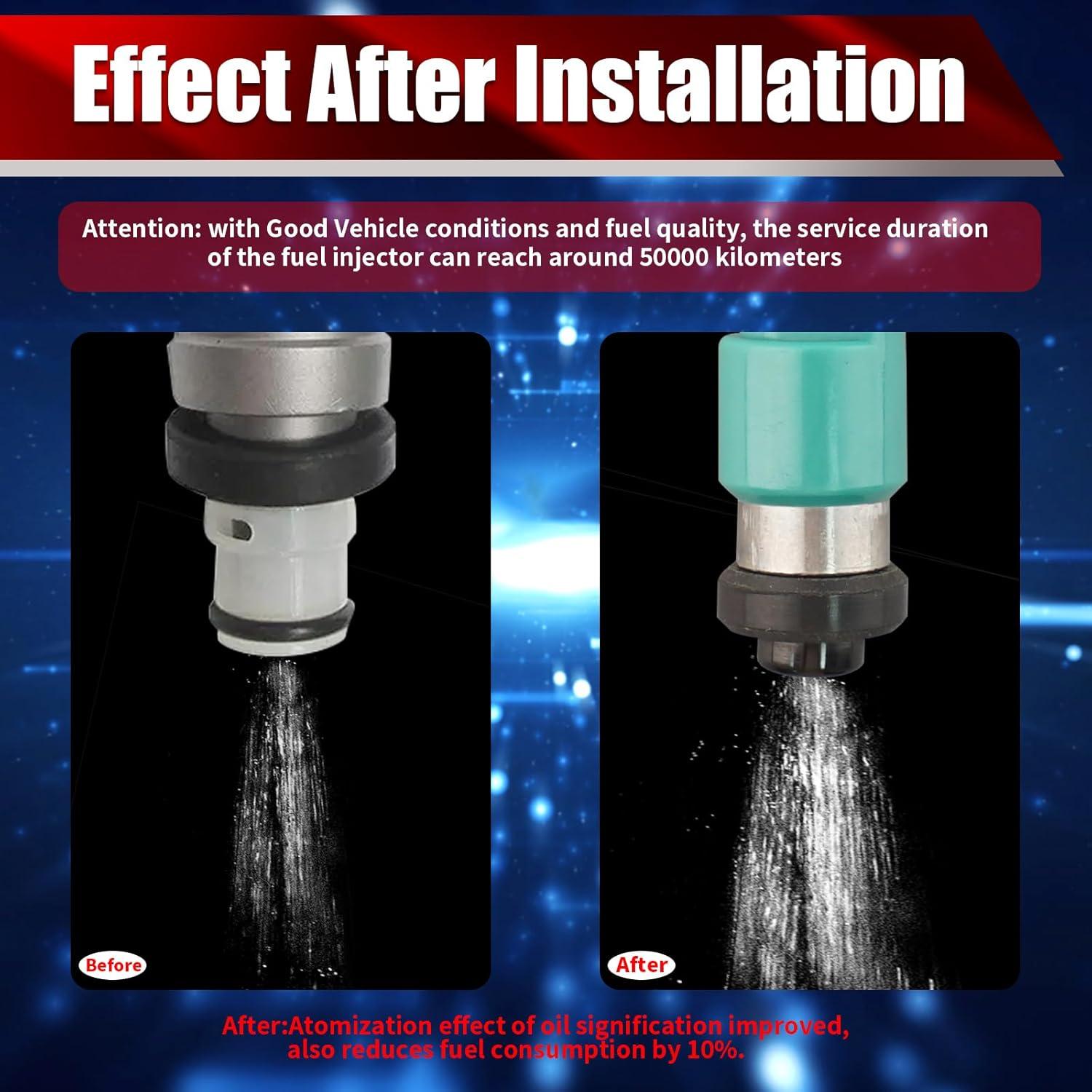 Juego de 6 Inyectores de Combustible MACAX FJ787 para Toyota