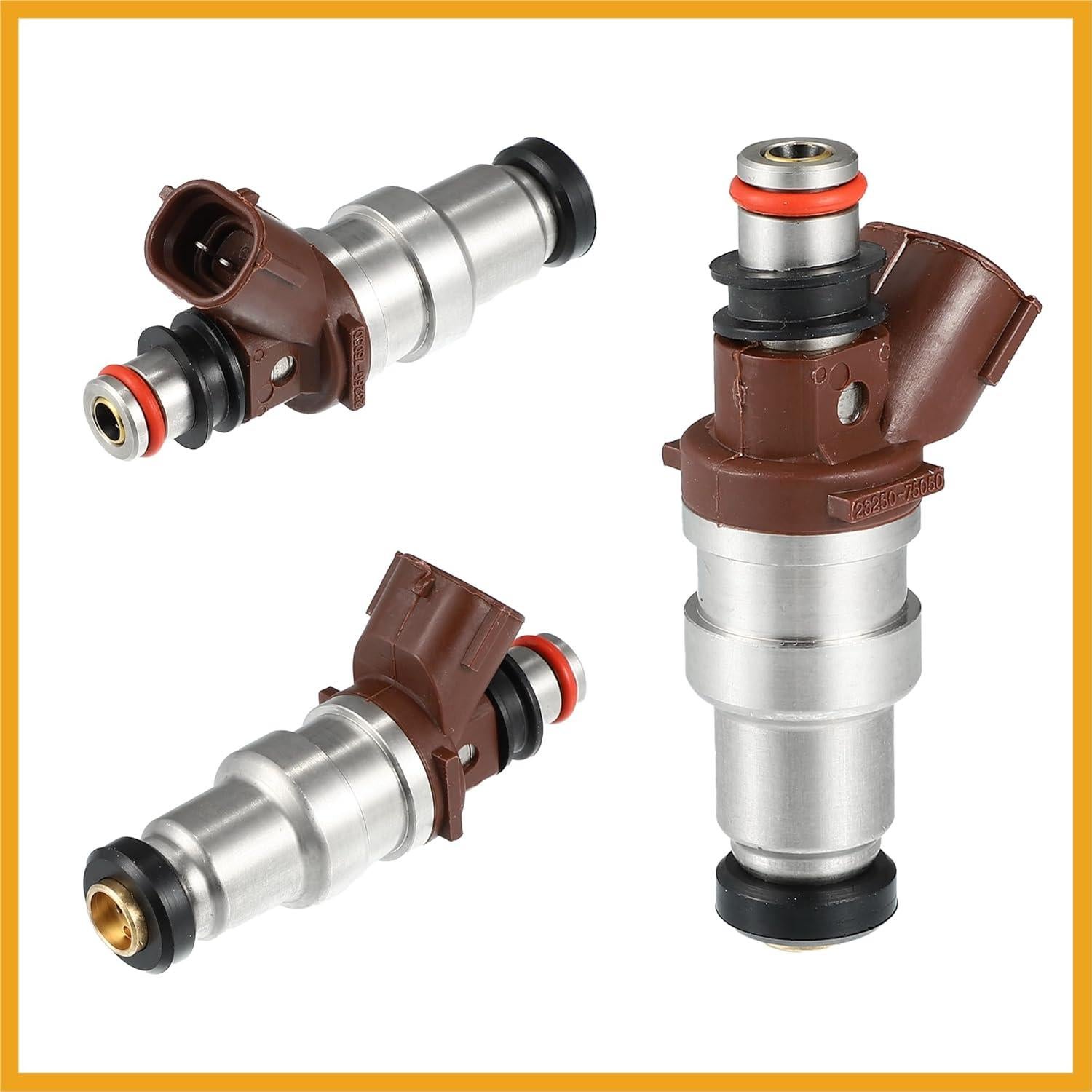 Inyector de Combustible Partuto 23250-75050 para Toyota 4Pcs