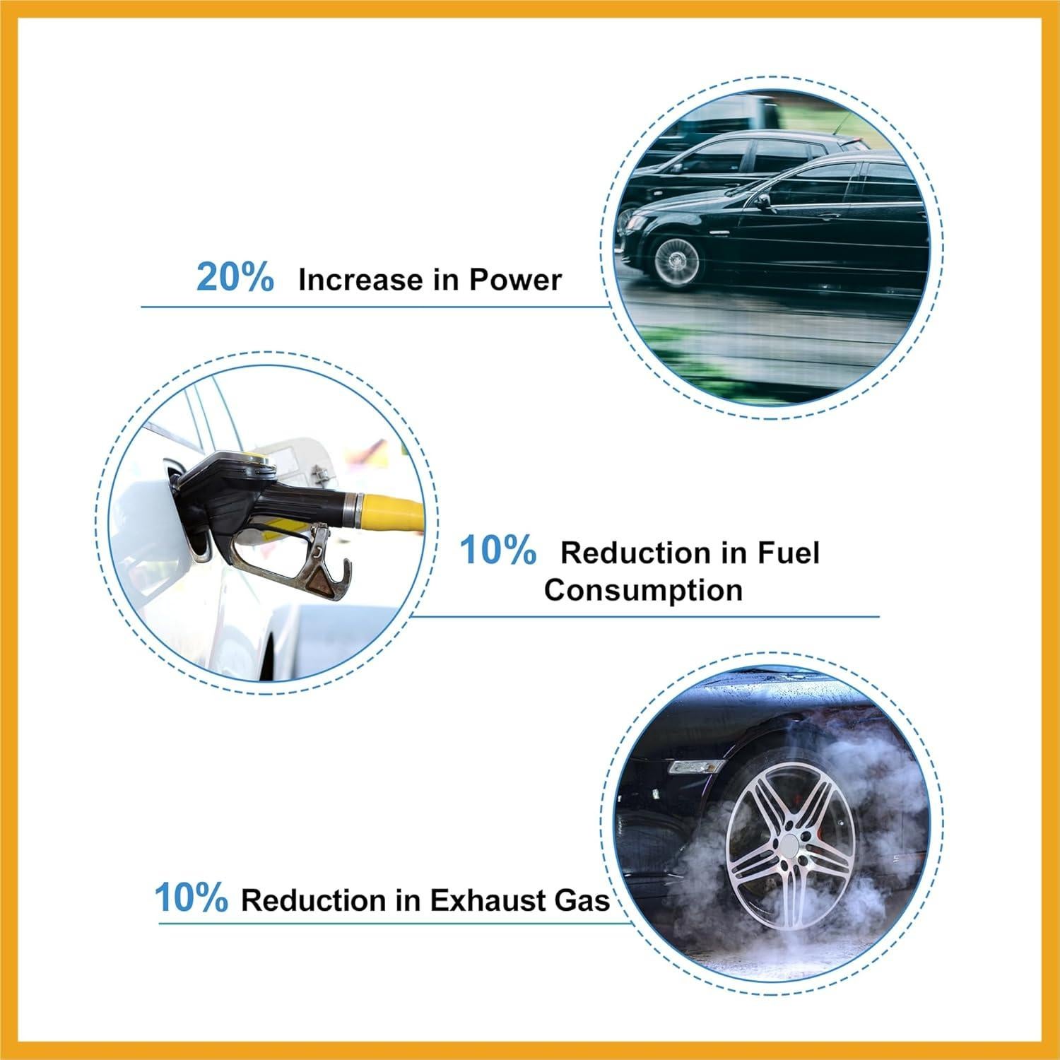 Inyector de Combustible Partuto 23250-75050 para Toyota 4Pcs