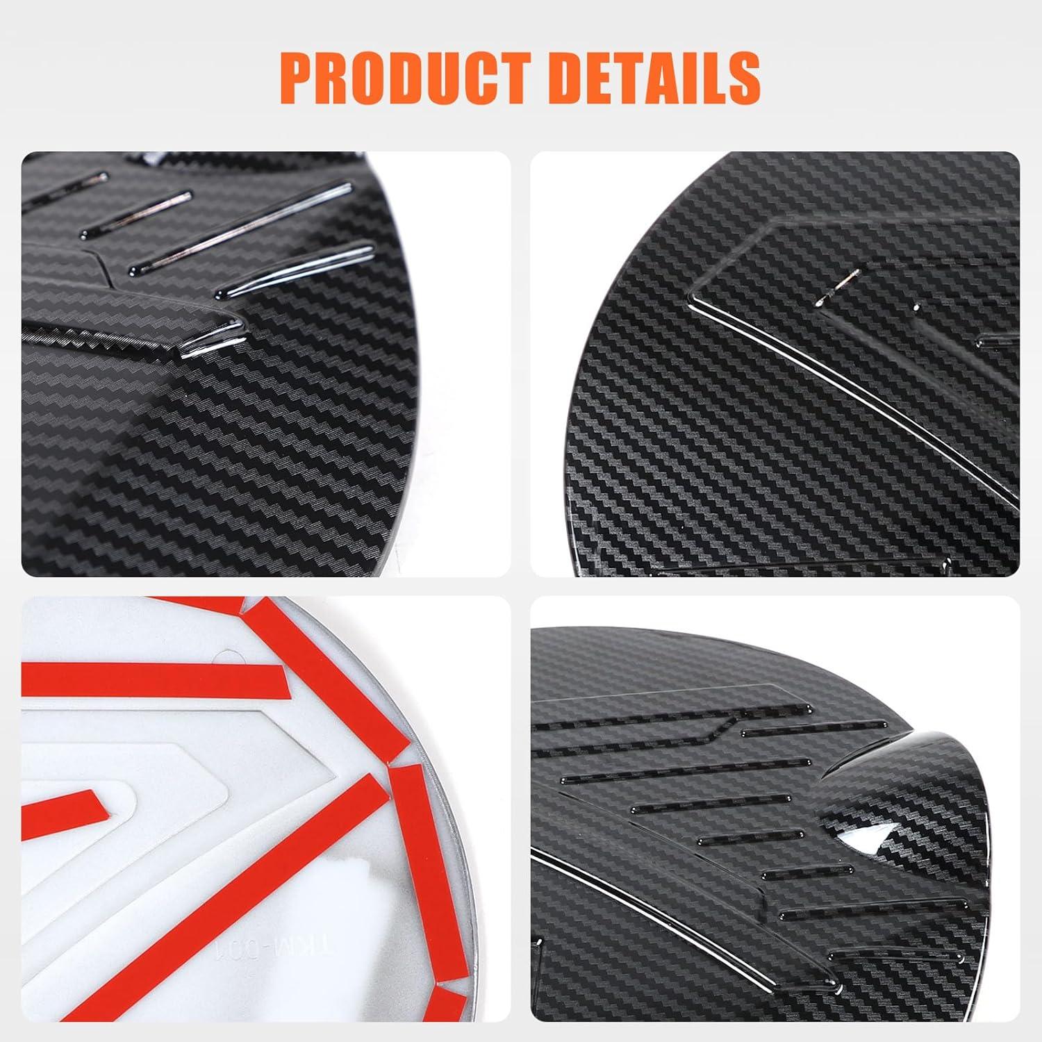 Cubierta de Tapa de Tanque de Combustible Lcojicep para Toyota Tacoma 2024-2025 ABS 3D