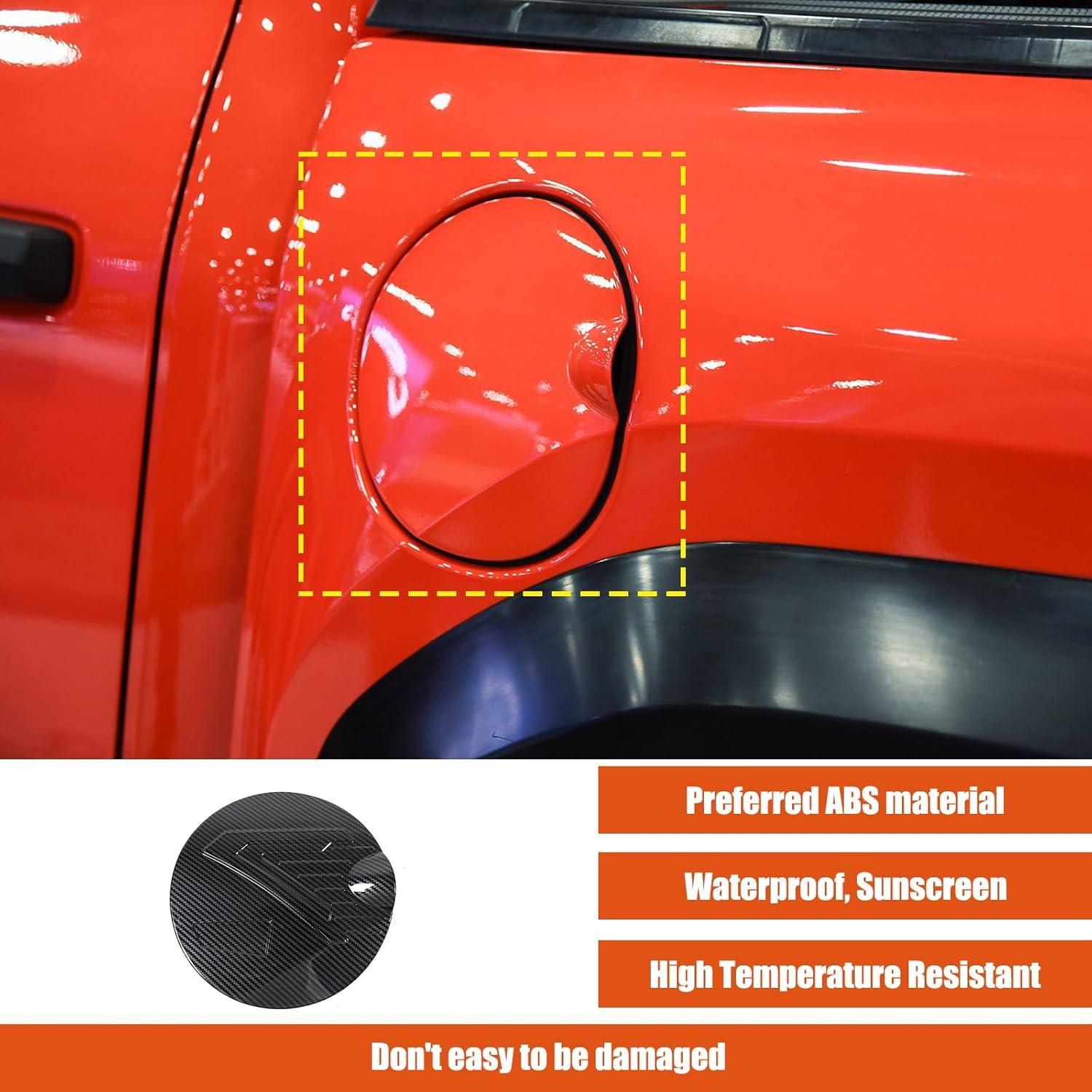 Cubierta de Tapa de Tanque de Combustible Lcojicep para Toyota Tacoma 2024-2025 ABS 3D
