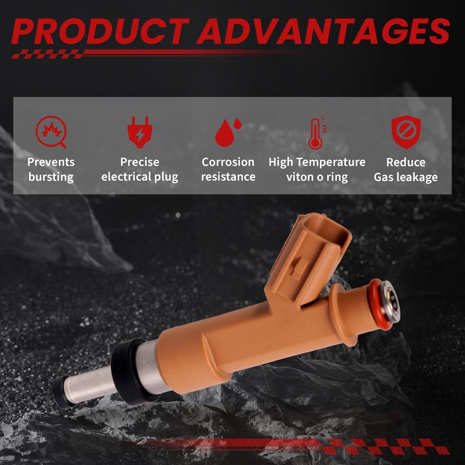 Inyectores de Combustible TSSLIIN para Toyota Corolla 1.8L 2009-2015