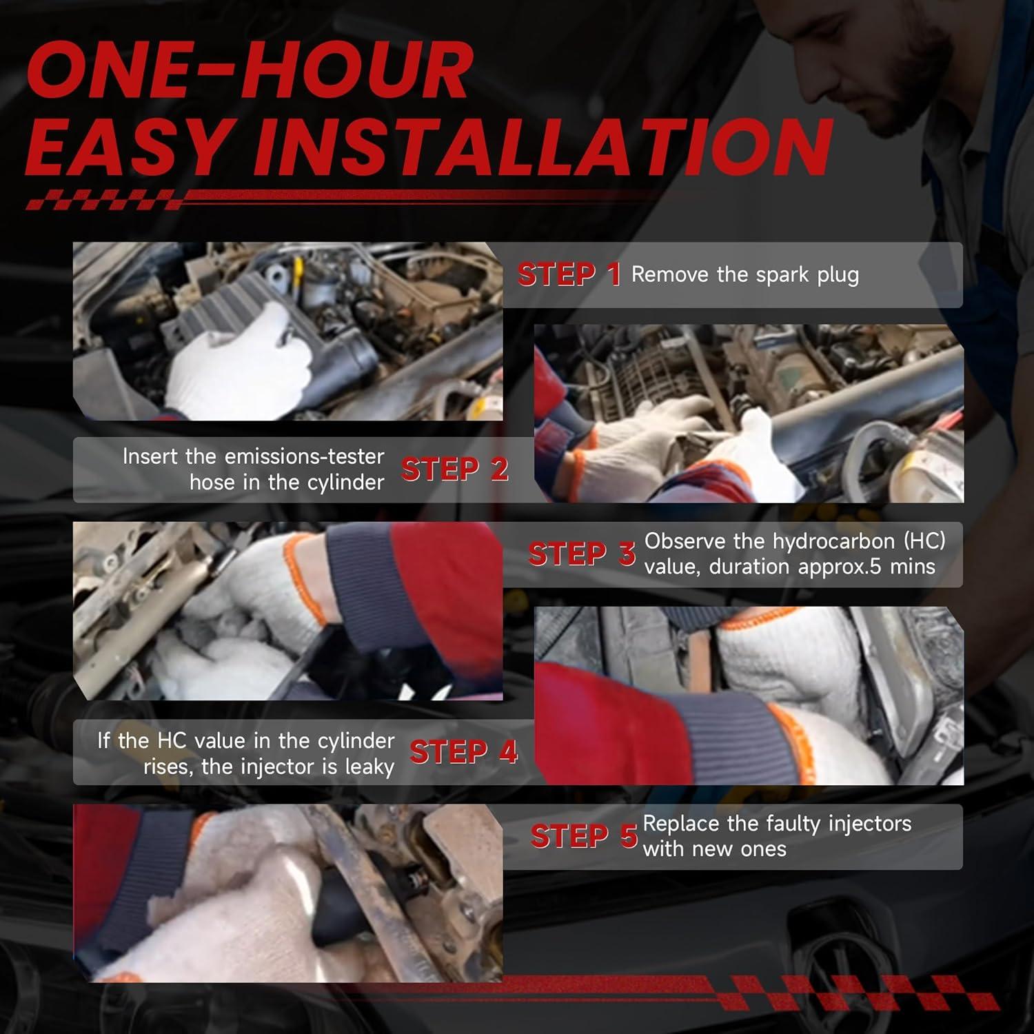 Inyectores de Combustible TSSLIIN para Toyota Corolla 1.8L 2009-2015