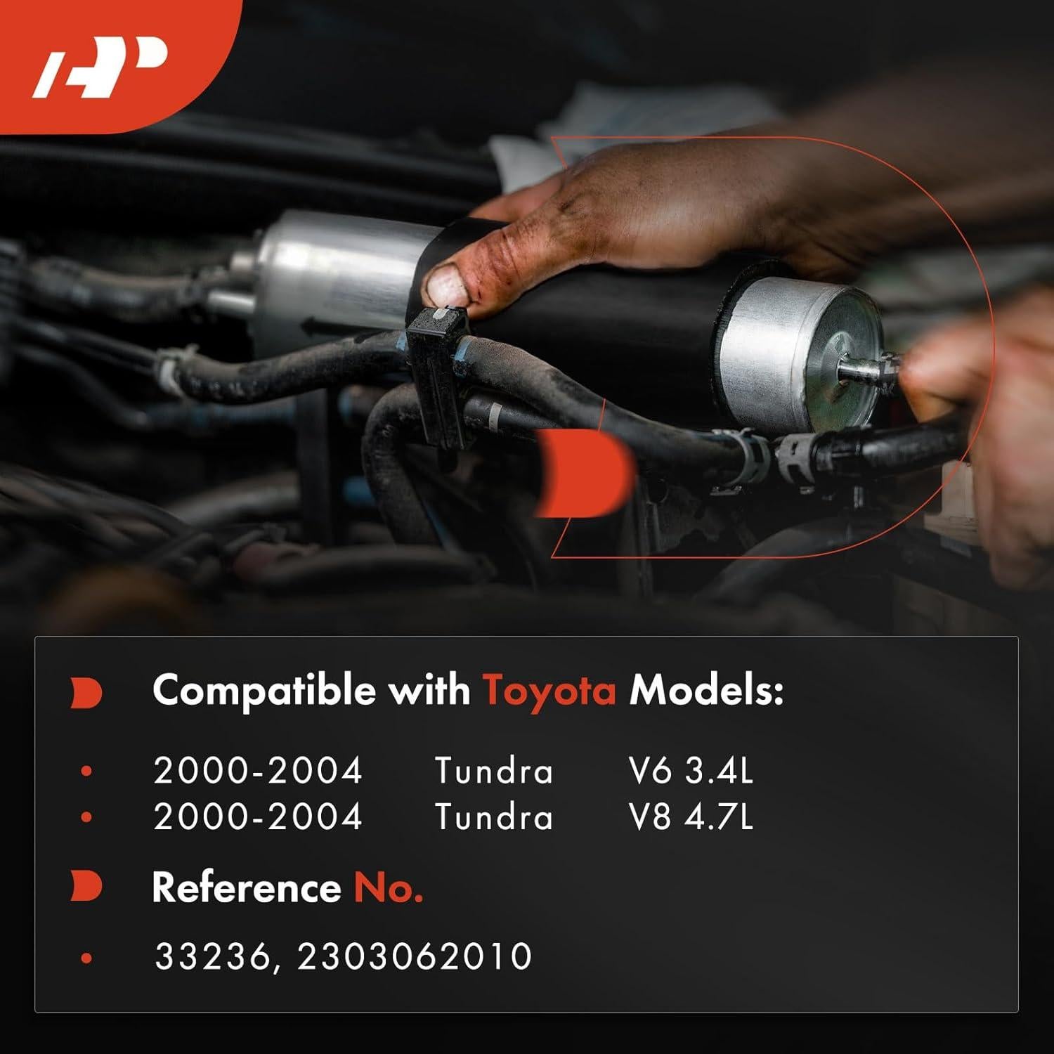 Filtro de combustible A-Premium para Toyota Tundra 2000-2004