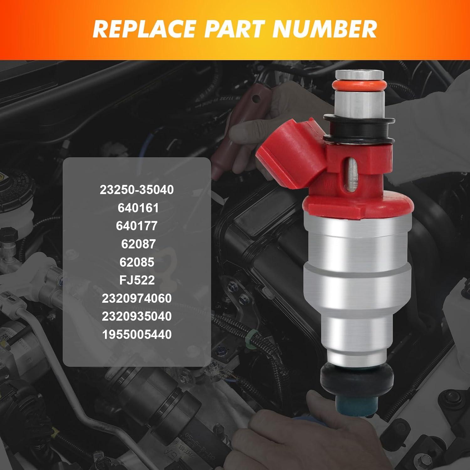 Inyector de combustible Zxyculture 22RE 2.4L 1989-1995