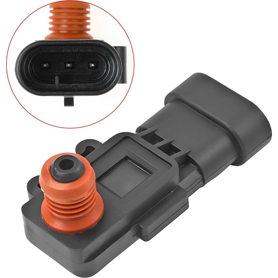 Car Fuel Tank Pressure Sensor, Automotive Fuel Pump Tank Vapor Vent Pressure Sensor, OEM#16238399 Replacement, Vehicle Interior Accessories, Compatible with Most Vehicles