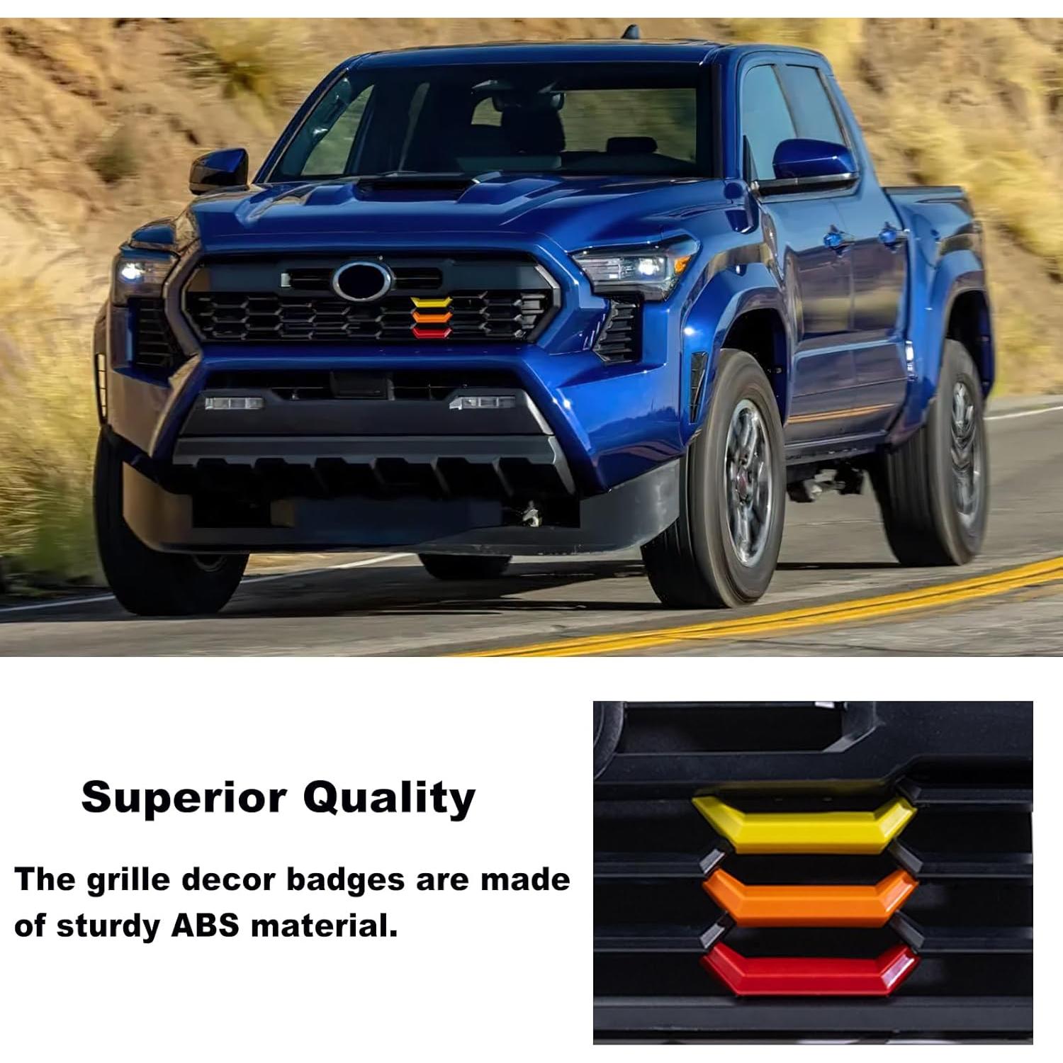 Emblema Decorativo Rejilla RAVOTOM Toyota Tacoma 2024 2025