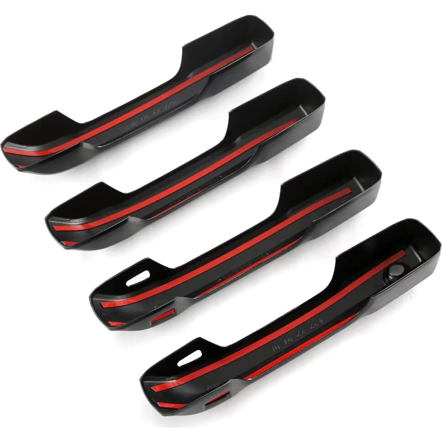 Cubierta Decorativa de Manija de Puerta CTH para Toyota Tacoma 2024-2025 - 4pcs Fibra de Carbono