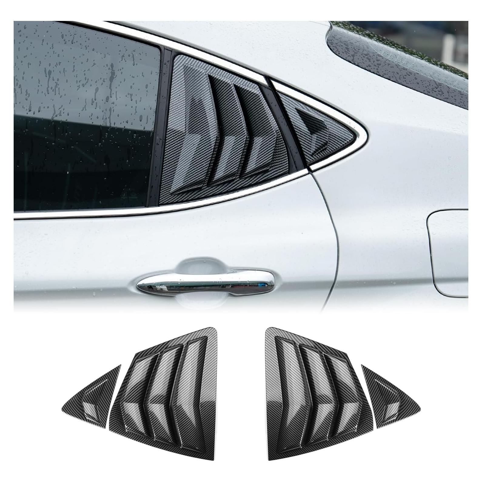 Louvers de Ventana CKE para Toyota Camry 2025 Estilo Carbono
