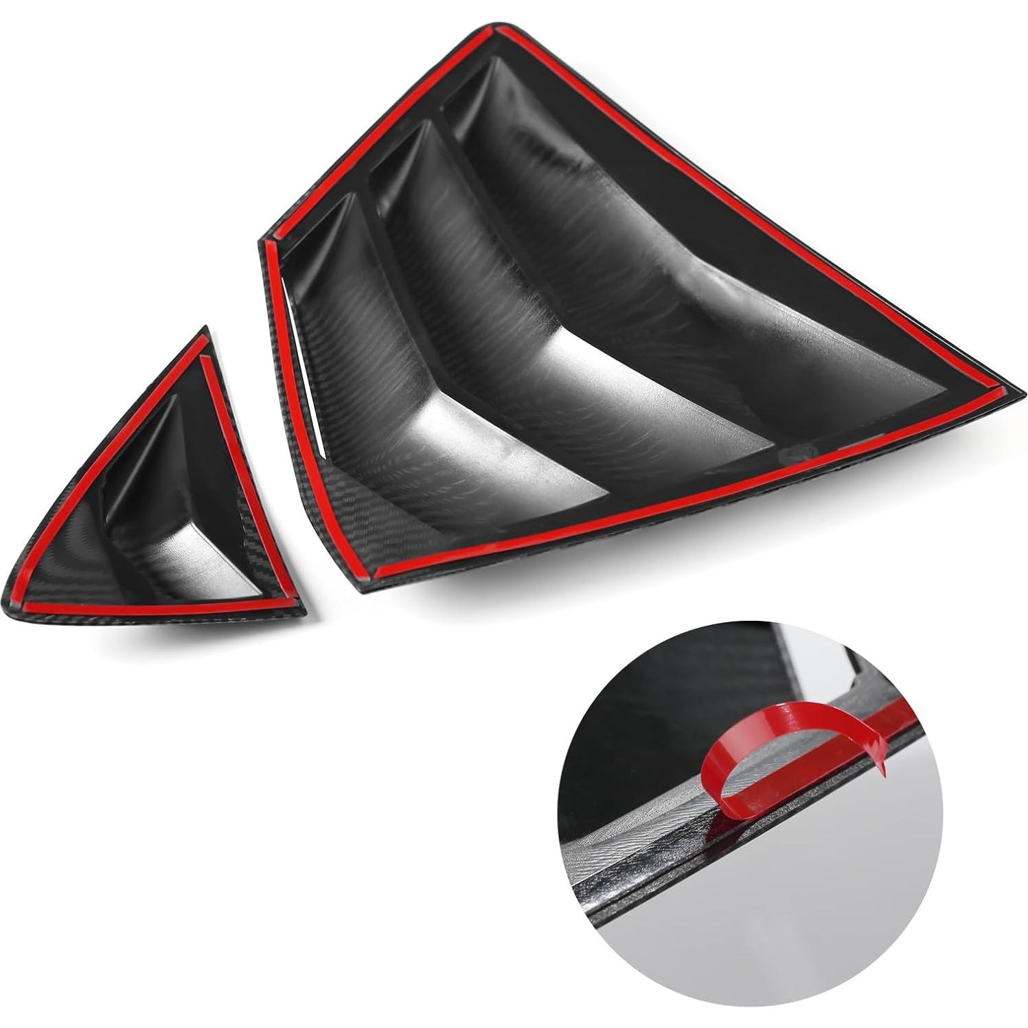 Louvers de Ventana CKE para Toyota Camry 2025 Estilo Carbono