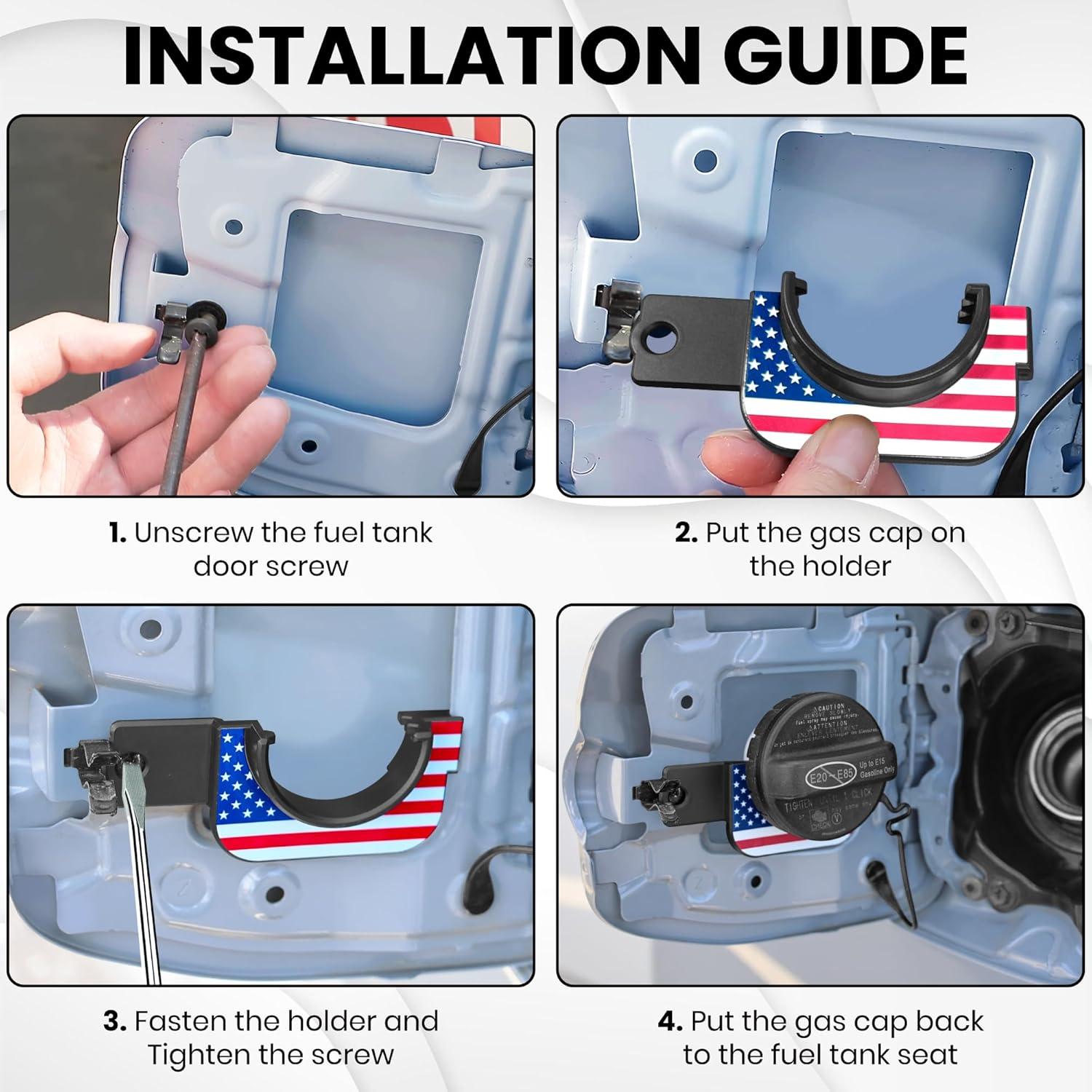 Soporte de Tapón de Gas Dubbs Hardware Tacoma 2016-2023