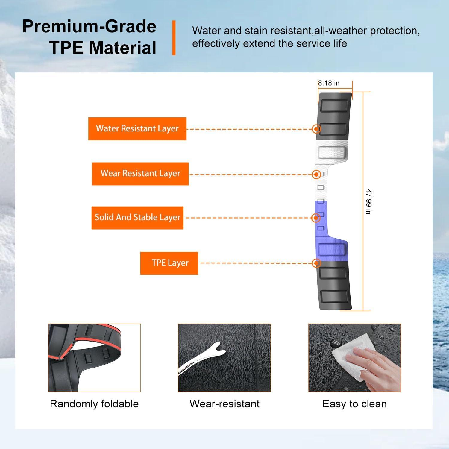 Protector Trasero de Techo Powoq para Toyota Tundra 2014-2021