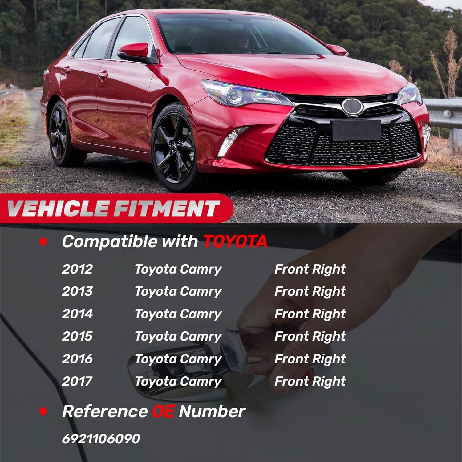 Manija de Puerta Exterior Delantera Derecha Toyota Camry 2012-2017