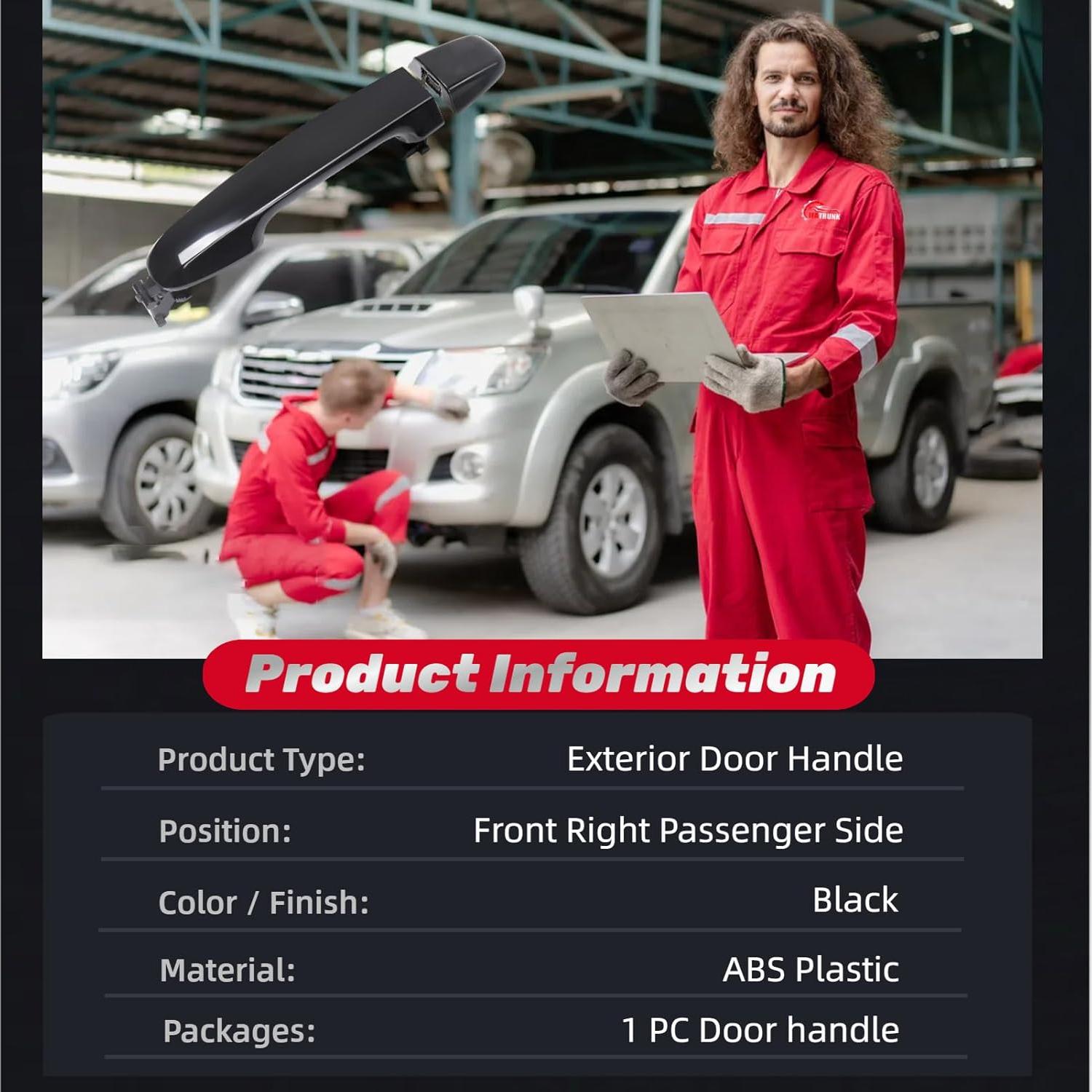 Manija de Puerta Exterior Delantera Derecha Toyota Camry 2012-2017