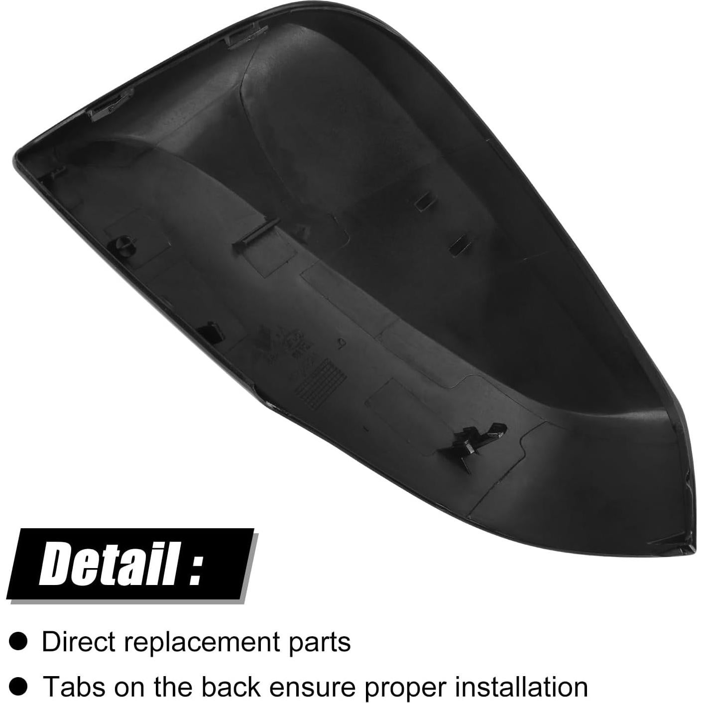 Cubierta de Espejo Sportuli Negra Brillante para Toyota RAV4 2019-2025