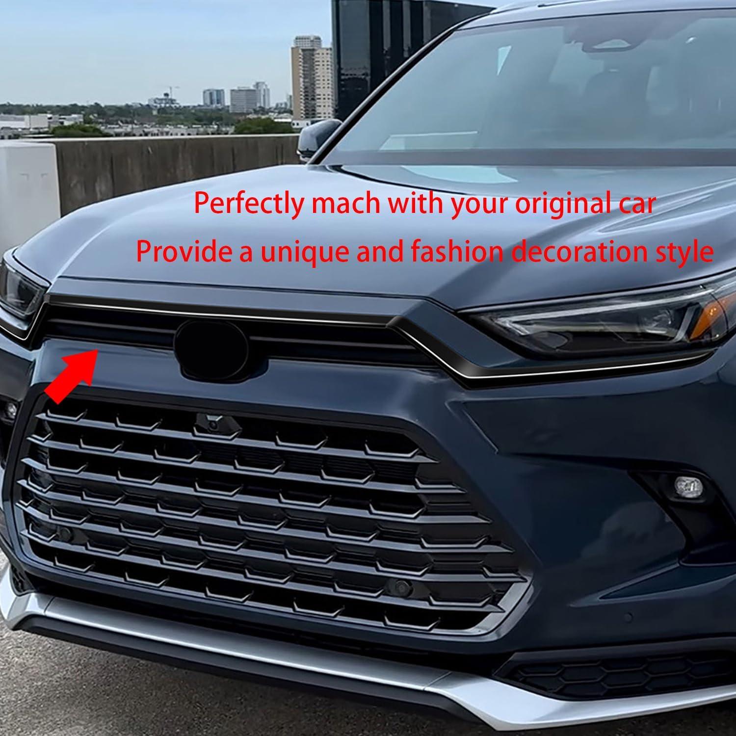 Cubierta de Parrilla Central Hyorabyn para Toyota Grand Highlander 2024-2025