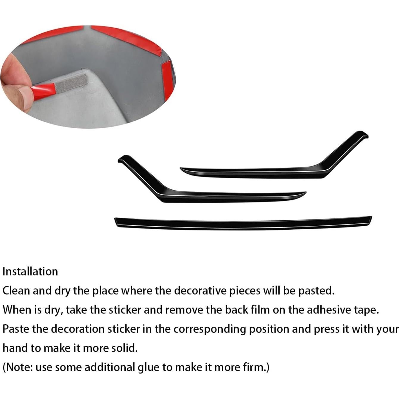 Cubierta de Parrilla Central Hyorabyn para Toyota Grand Highlander 2024-2025