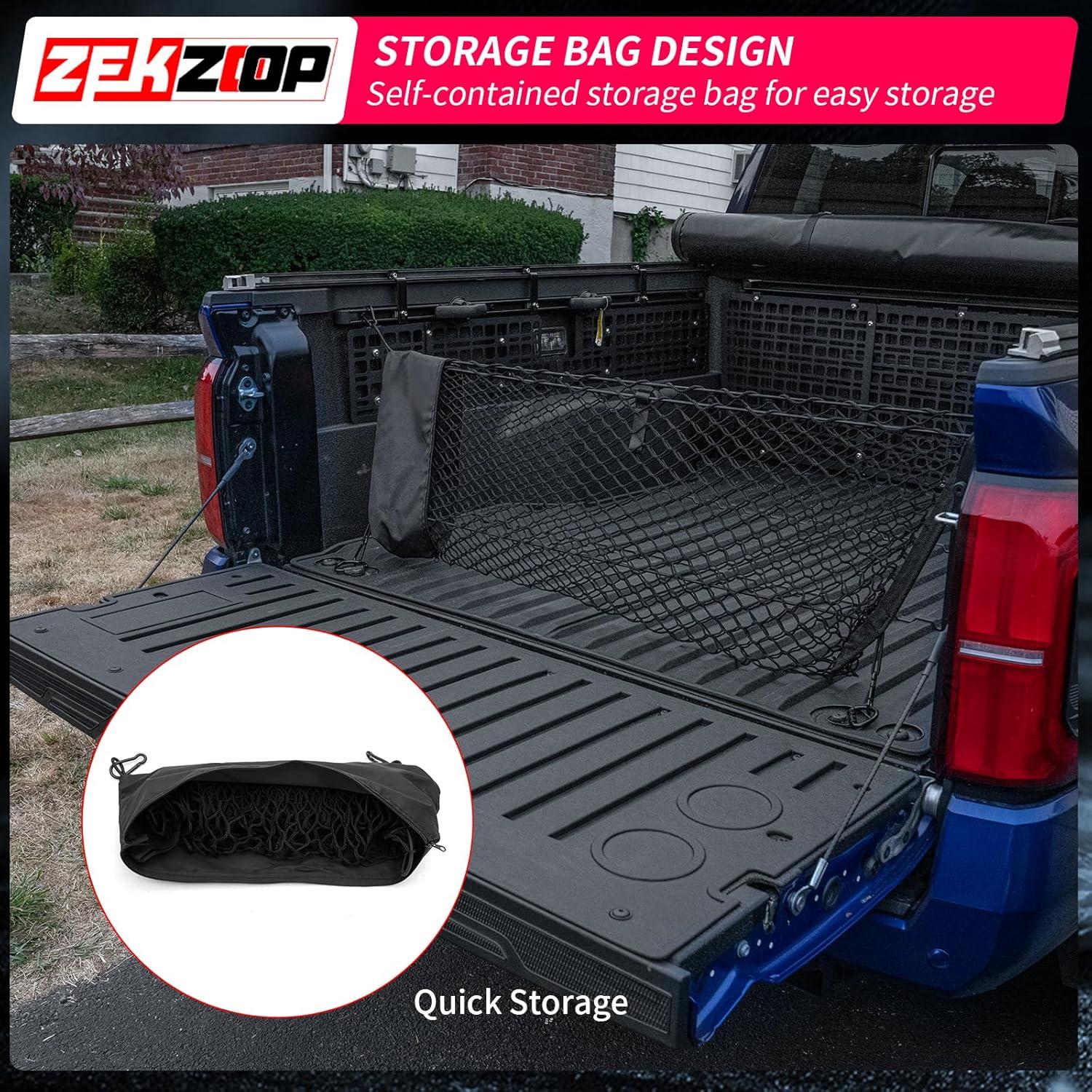 Red de Carga Zekzoop para Toyota Tacoma 2024-2025 1.24m