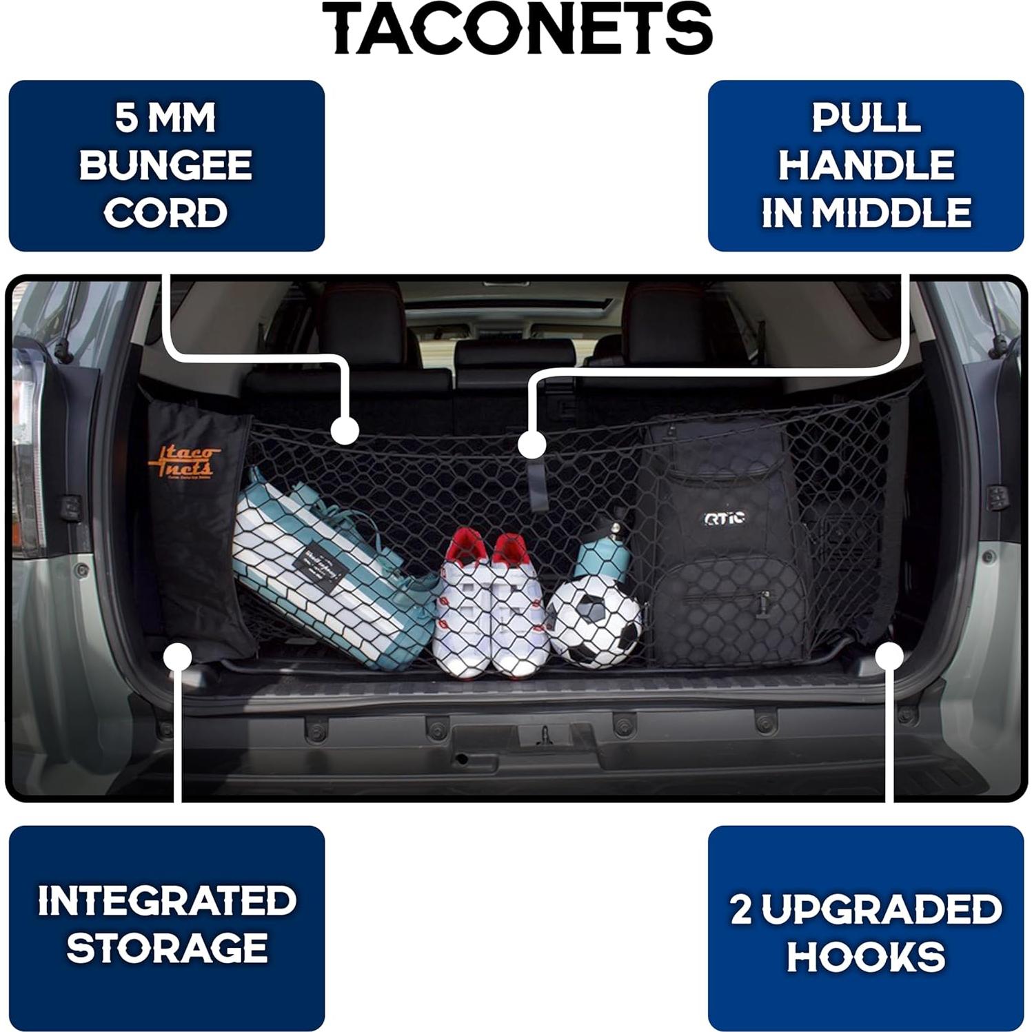 Red de Carga TacoNets para Toyota 4Runner 2 Filas 2010-2024