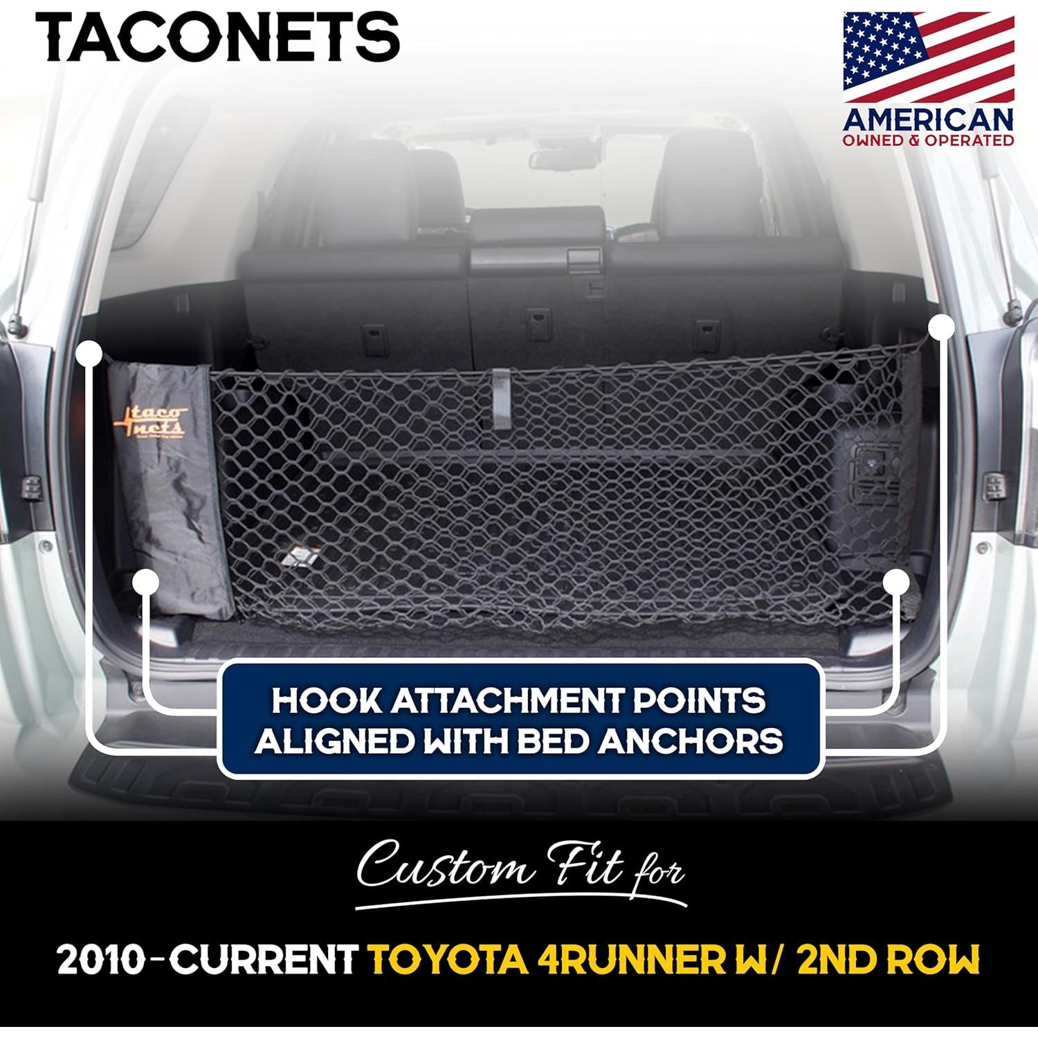 Red de Carga TacoNets para Toyota 4Runner 2 Filas 2010-2024