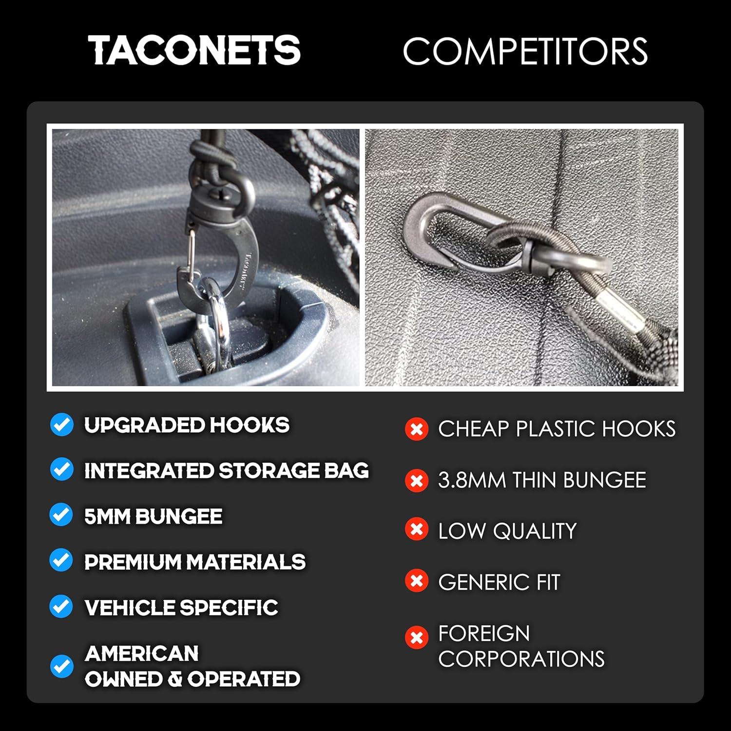 Red de Carga TacoNets para Toyota 4Runner 2 Filas 2010-2024