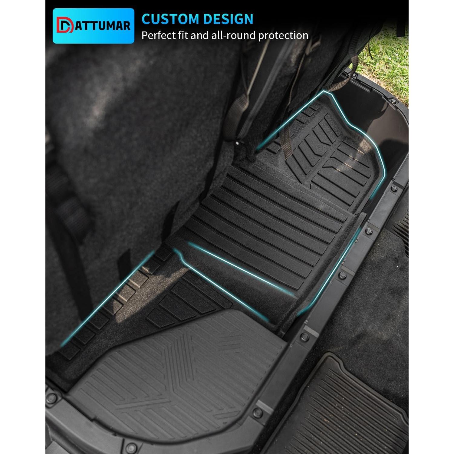 Alfombrillas de Almacenamiento Dattumar para Toyota Tacoma 2024-2025