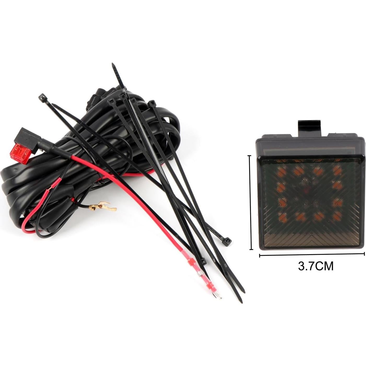 Kit de Iluminación LED Ámbar para Grilla Toyota Land Cruiser Prado 2024 2025