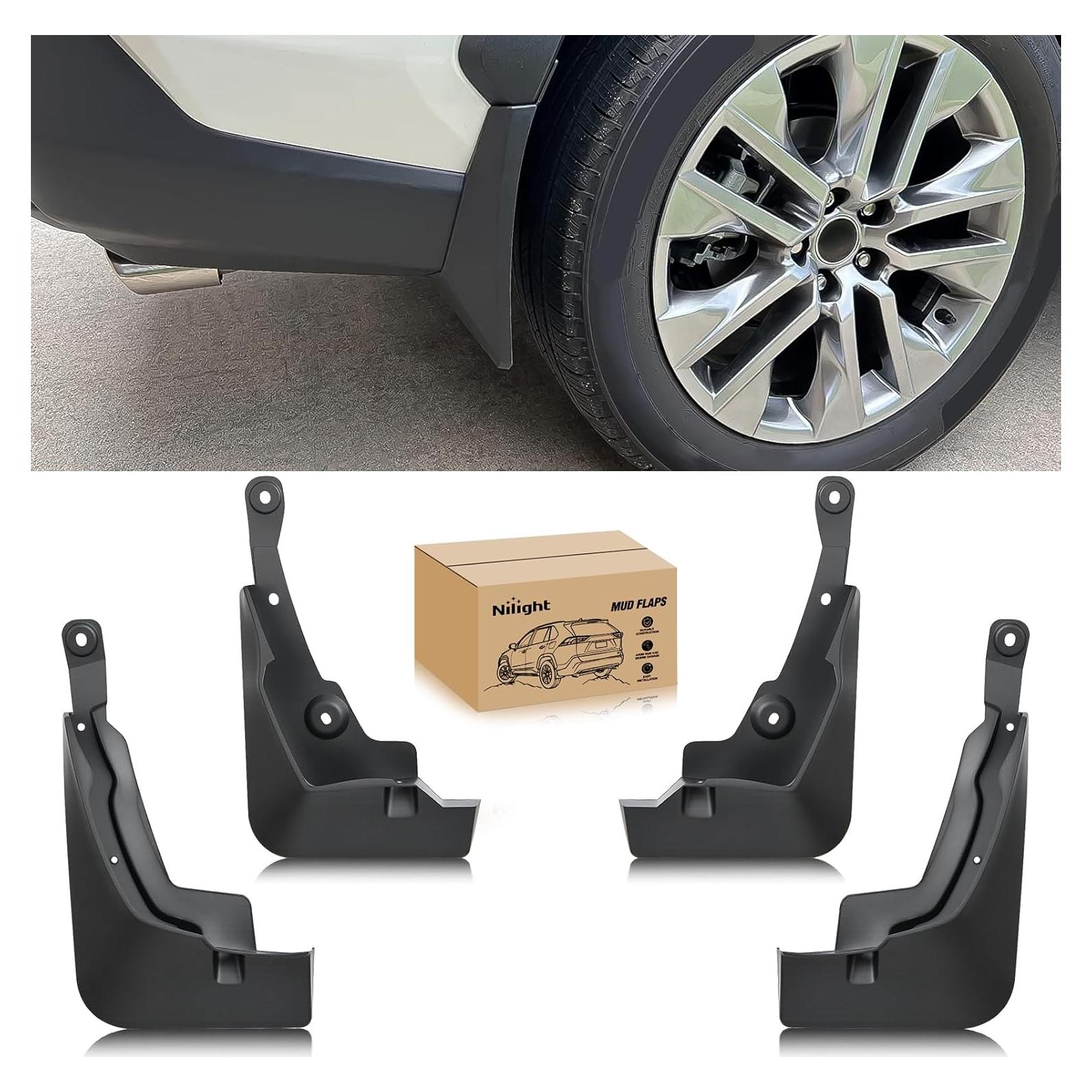 Guardias de Barro Nilight para Toyota RAV4 2019-2025, Instalación Fácil