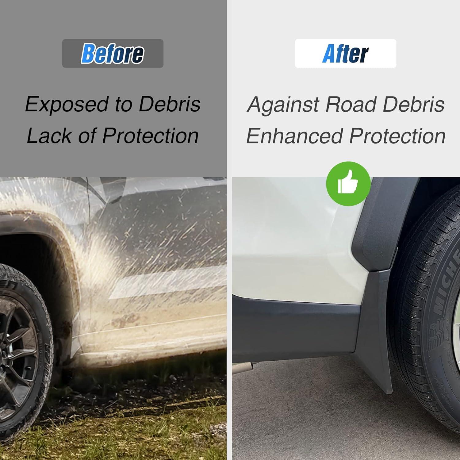 Guardias de Barro Nilight para Toyota RAV4 2019-2025, Instalación Fácil