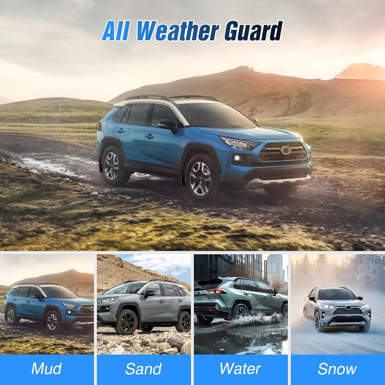 Guardias de Barro Nilight para Toyota RAV4 2019-2025, Instalación Fácil