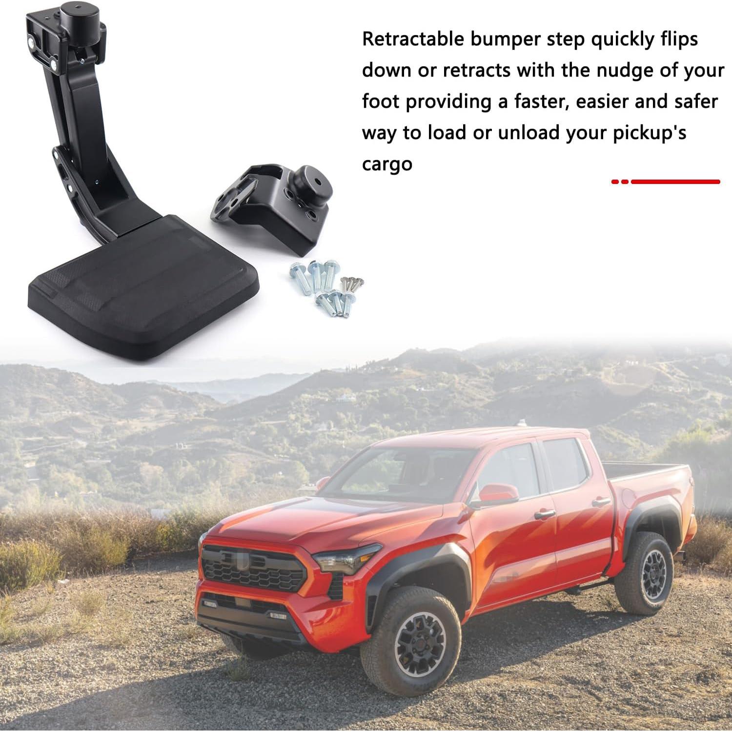 Escalón Trasero Plegable RJSJRAD para Toyota Tacoma 2024-2025