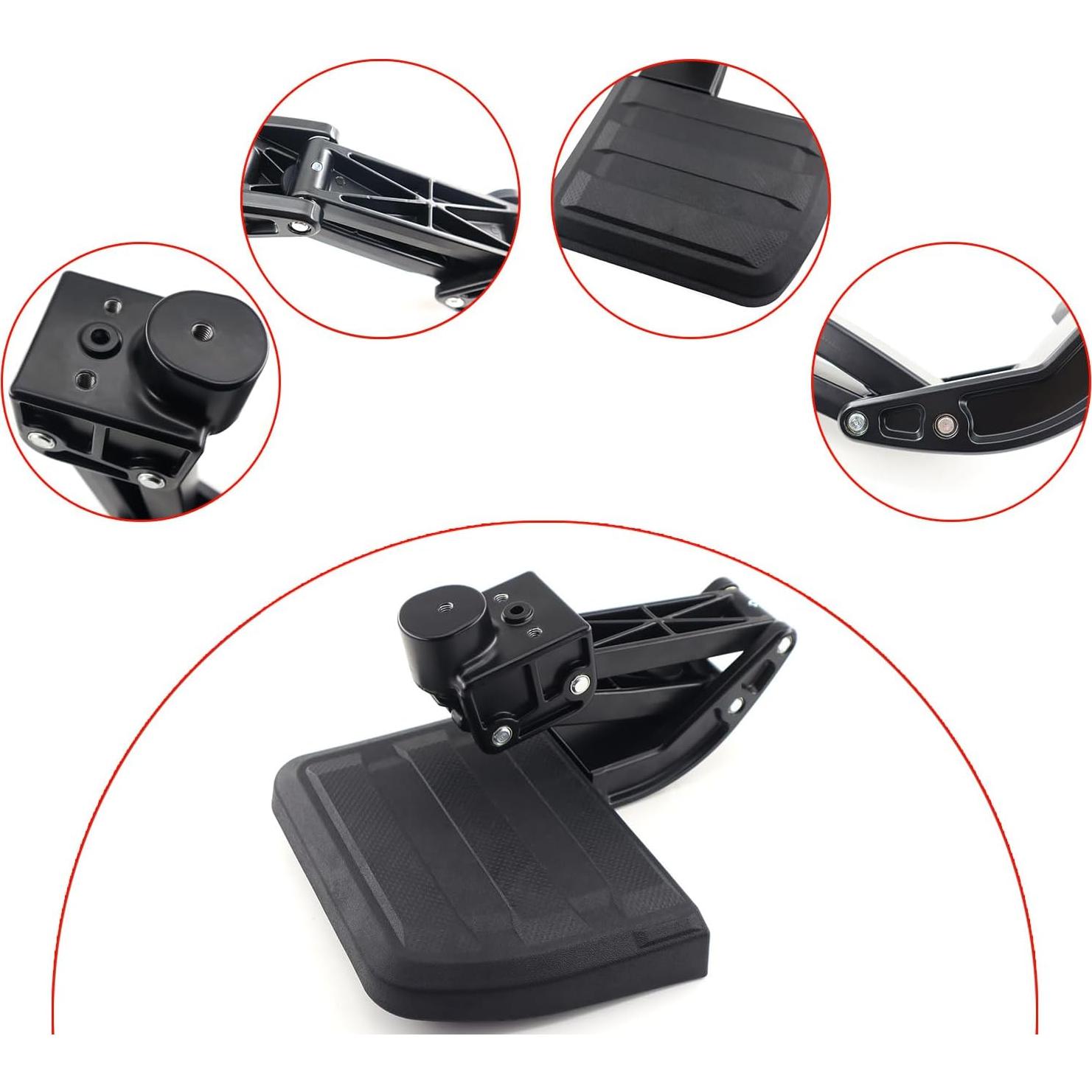 Escalón Trasero Plegable RJSJRAD para Toyota Tacoma 2024-2025