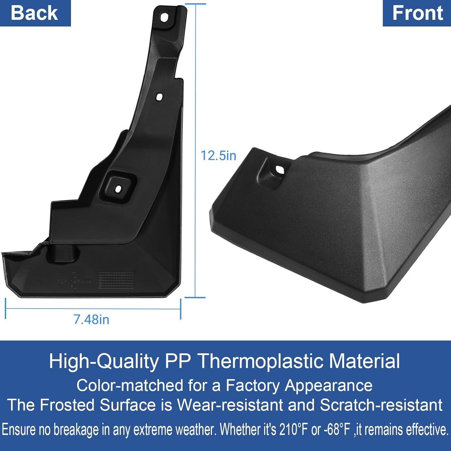 Guardabarros Toyota RAV4 2019-2025 Birbenben 4PCS Sin Perforación