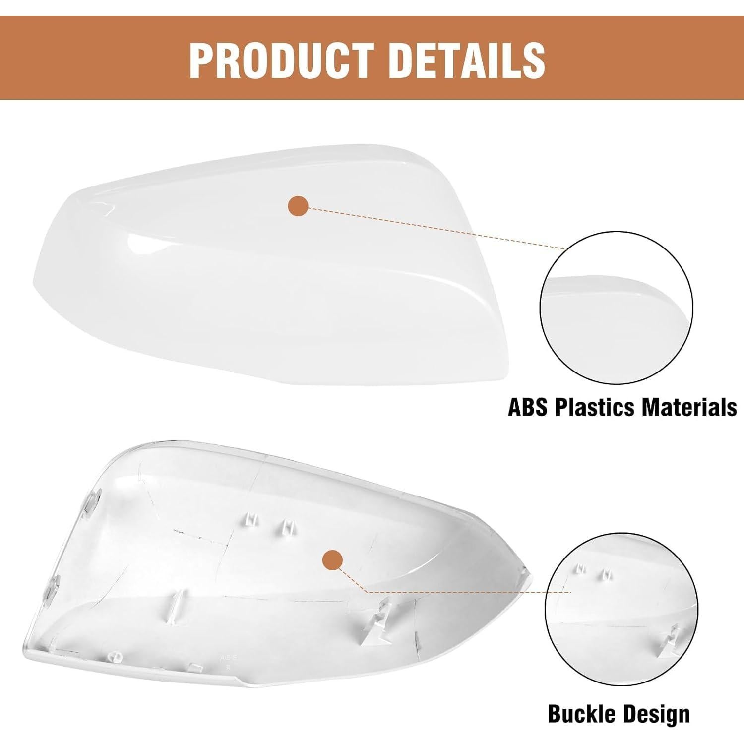 Cubierta de Espejo Lateral Moonlinks para Toyota RAV4 2019-2024