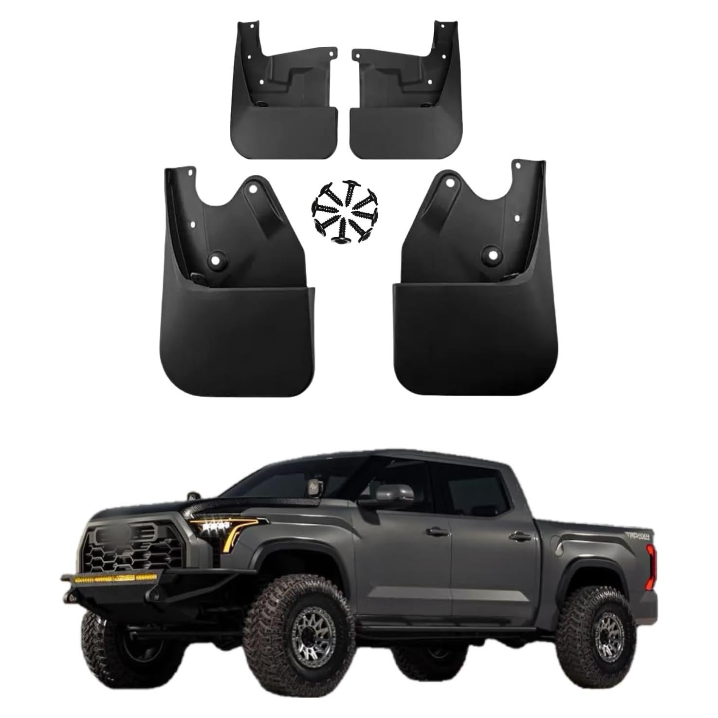Guardabarros Toyota Tundra 2022-2025 Kiopsom, Material PP