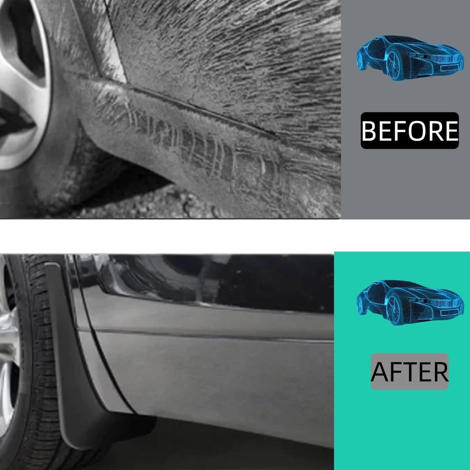 Guardabarros Toyota Tundra 2022-2025 Kiopsom, Material PP