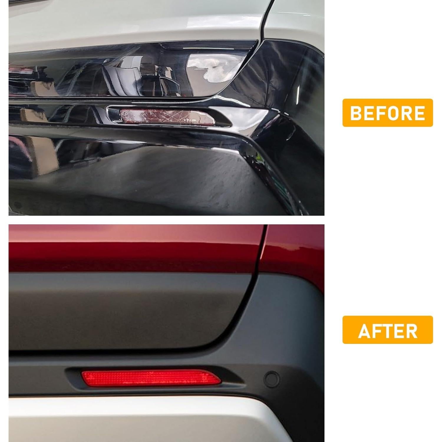 Reflectores Traseros Abodvu para Toyota RAV4 2019-2024, Rojo