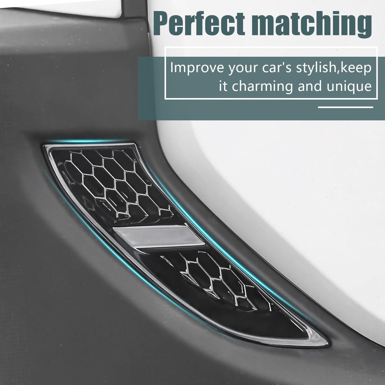 Rejilla de entrada de aire lateral MSIZOY para Toyota Land Cruiser 250