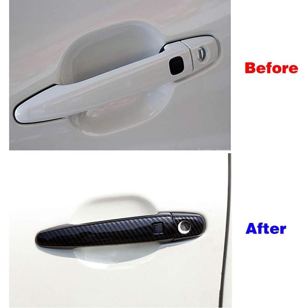 Cubierta de manija de puerta ABS Dakitita para Toyota Camry/Avalon/Sienna/Tacoma