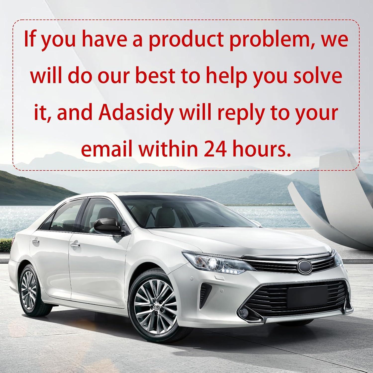 Cubiertas de Espejos Laterales Adasidy para Toyota Camry 2018-2025