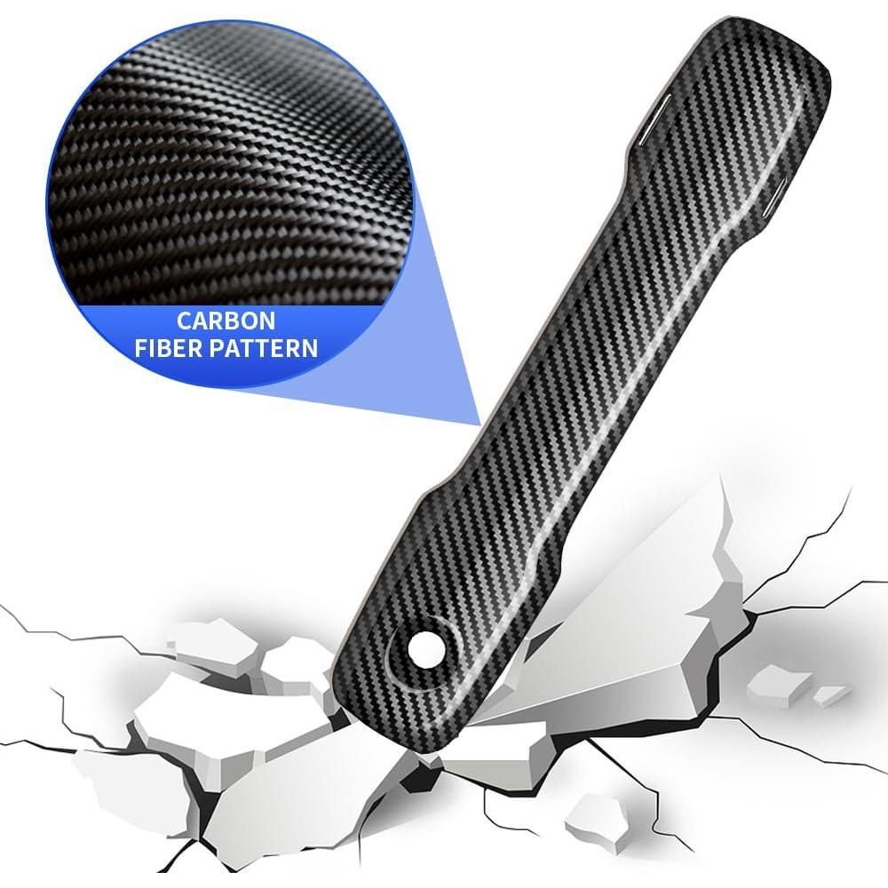 Cubierta de Manija de Puerta Toyota Tacoma 2024-2025 Fibra Carbono