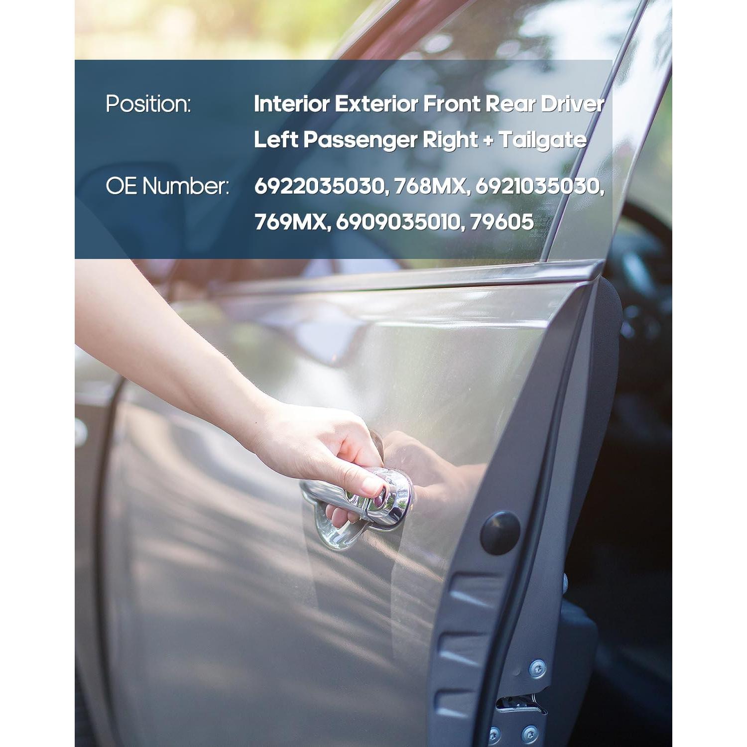 Manijas de Puerta ECCPP para Toyota Tacoma 1995-2004 5 Pcs