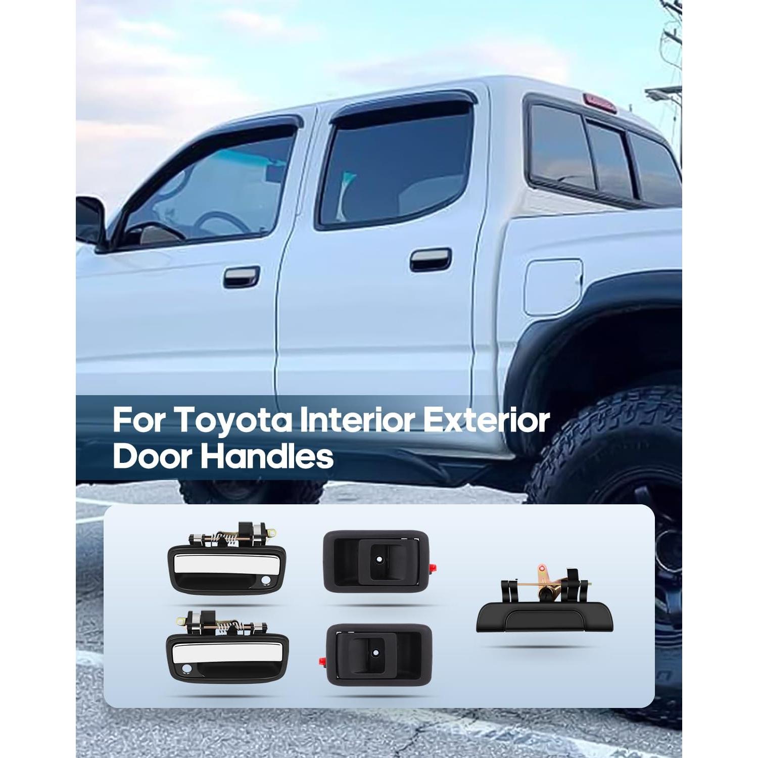 Manijas de Puerta ECCPP para Toyota Tacoma 1995-2004 5 Pcs