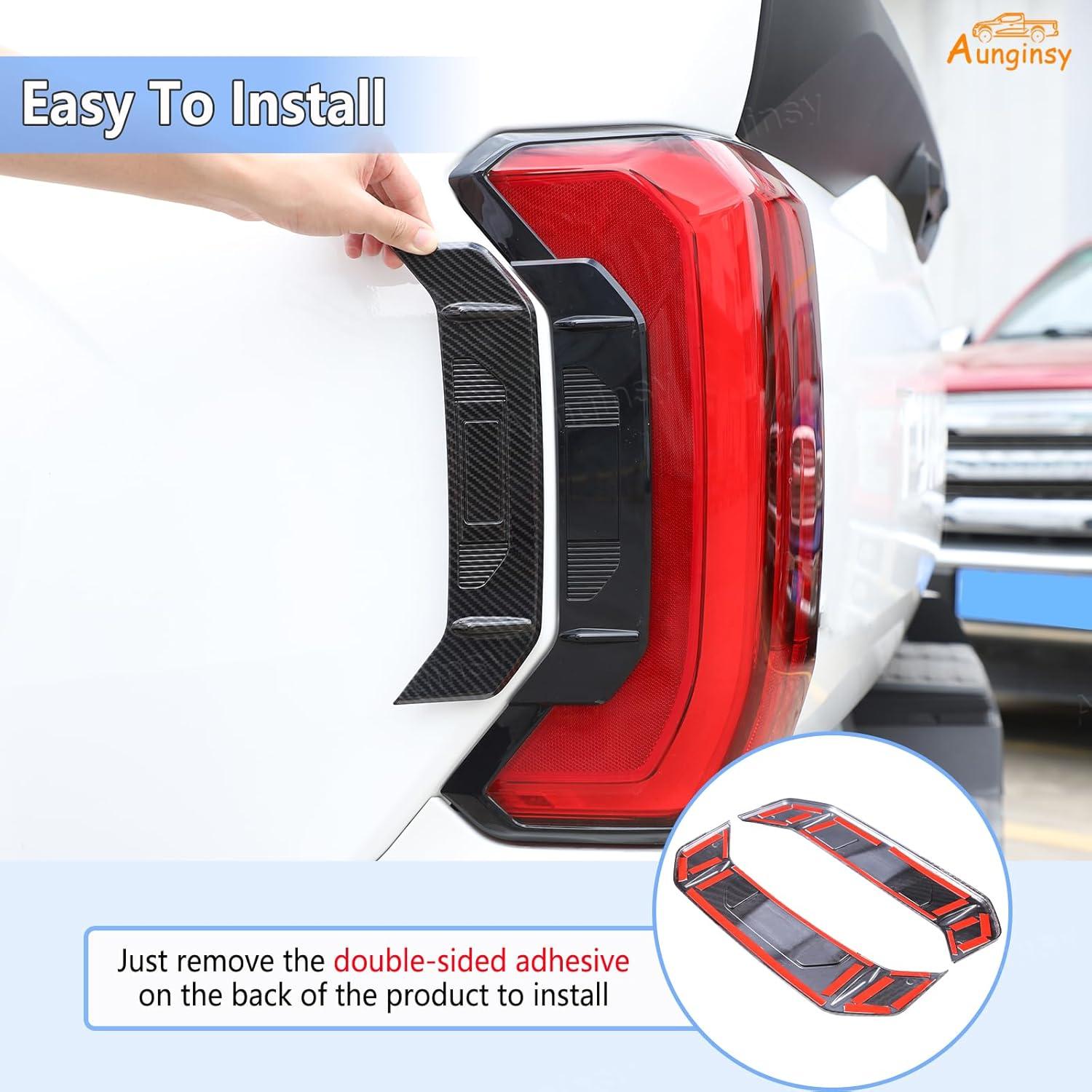 Cubierta Lateral Luz Trasera Aunginsy para Toyota Tundra 2022-2025