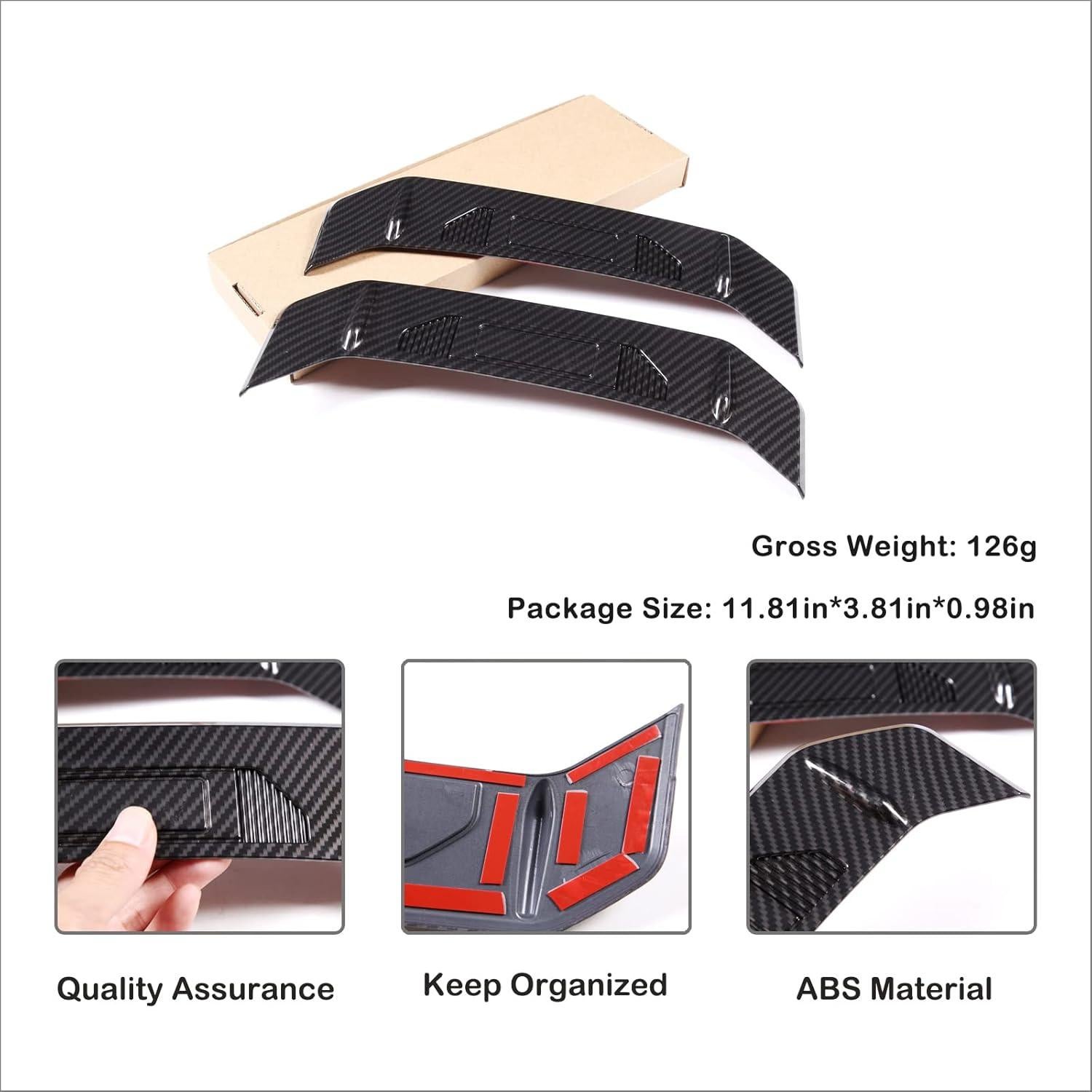 Cubierta Lateral Luz Trasera Aunginsy para Toyota Tundra 2022-2025