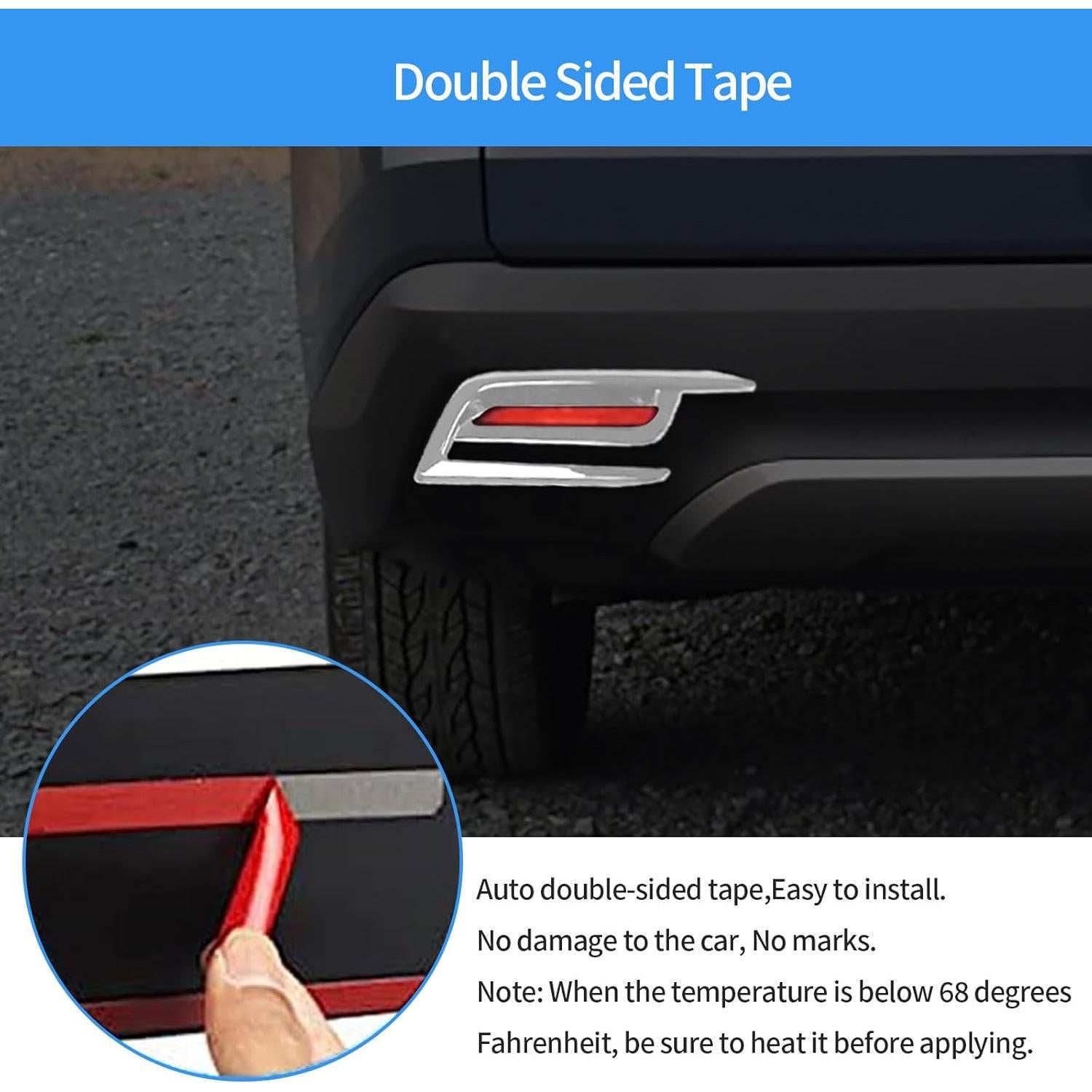 Cubierta de Lámpara de Niebla Trasera Toyota Grand Highlander 2024-2025 - TUBAIZAI