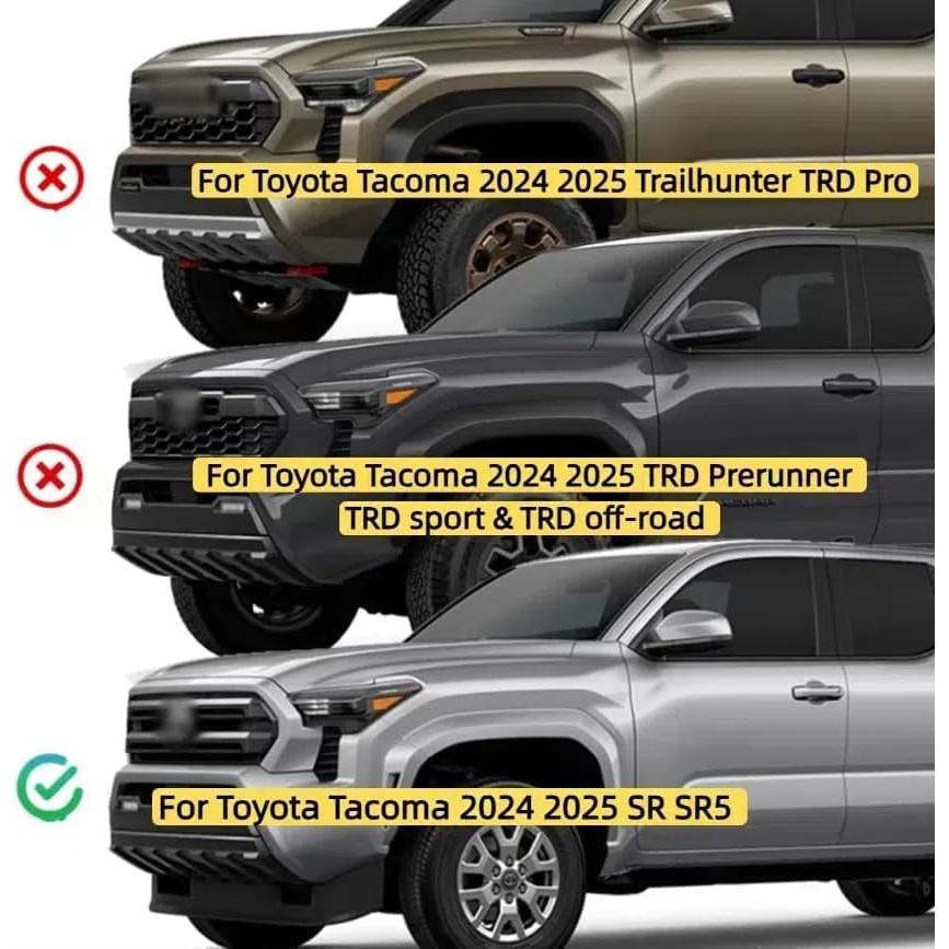 4 Luces LED Amarillas Ouylycjo para Rejilla Toyota Tacoma 2024