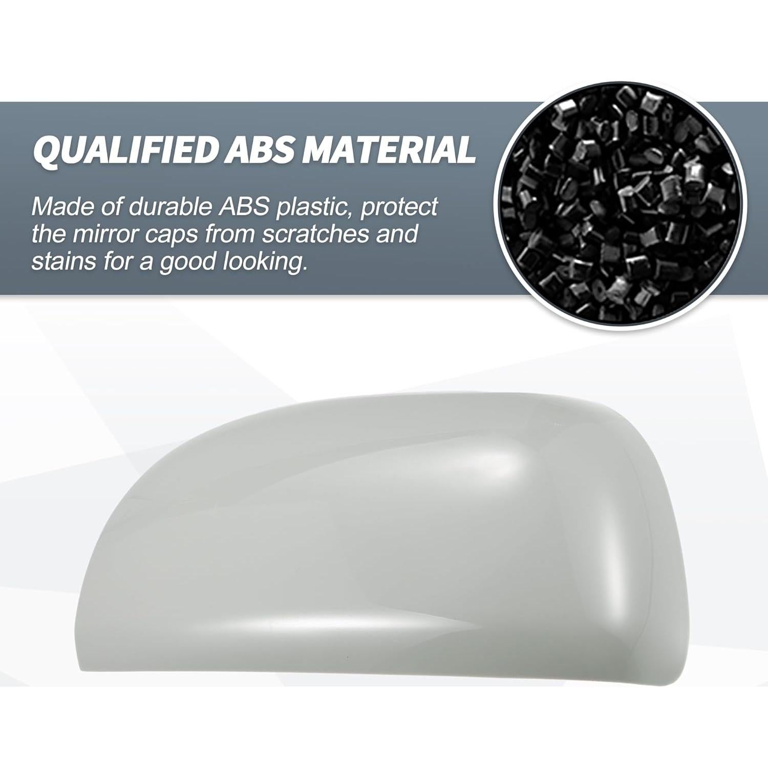 Cubiertas de Espejo Retrovisor Toyota RAV4 2006-2009 Gris X AUTOHAUX