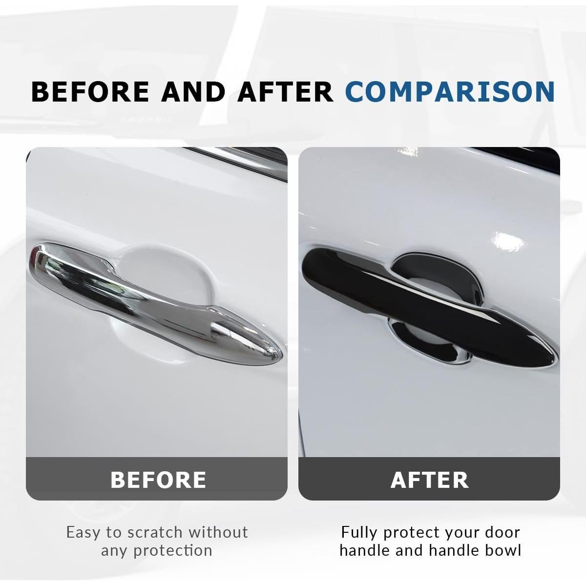 Cubiertas de Manijas de Puerta DLOVEG para Toyota Camry 2018-2025